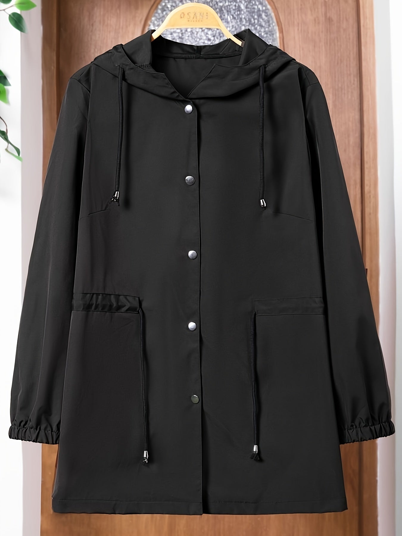 Plus Size Parka Jacket