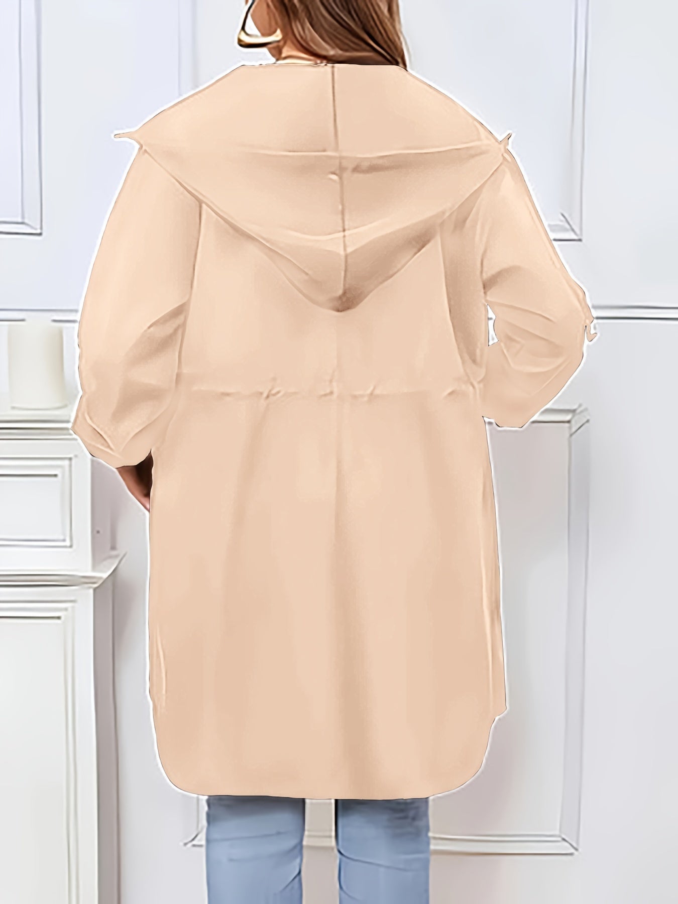 Plus Size Parka Jacket