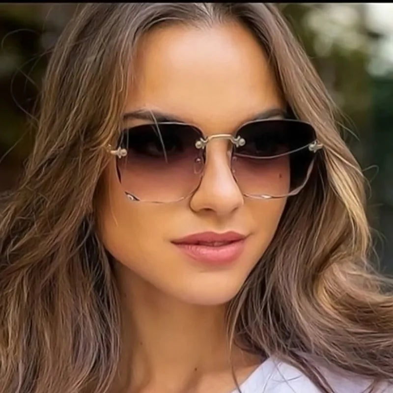 Oslo Rimless Sunglasses