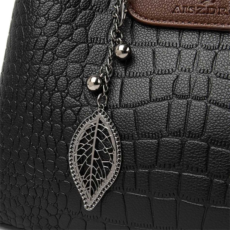 Alison Alligator Crossbody Bag