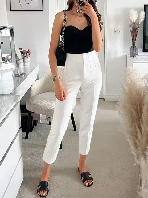 Veronica Vintage High Waist Trousers