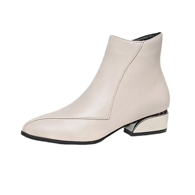 Emily Low Heeled Ankle Boots