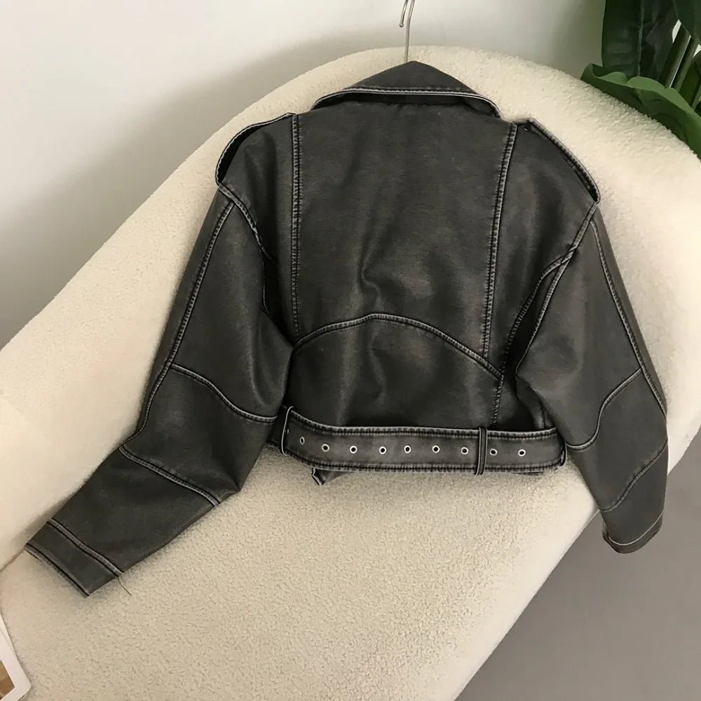 Fiona Faux Leather Jacket