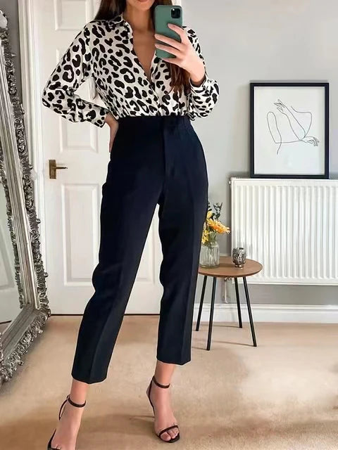 Veronica Vintage High Waist Trousers