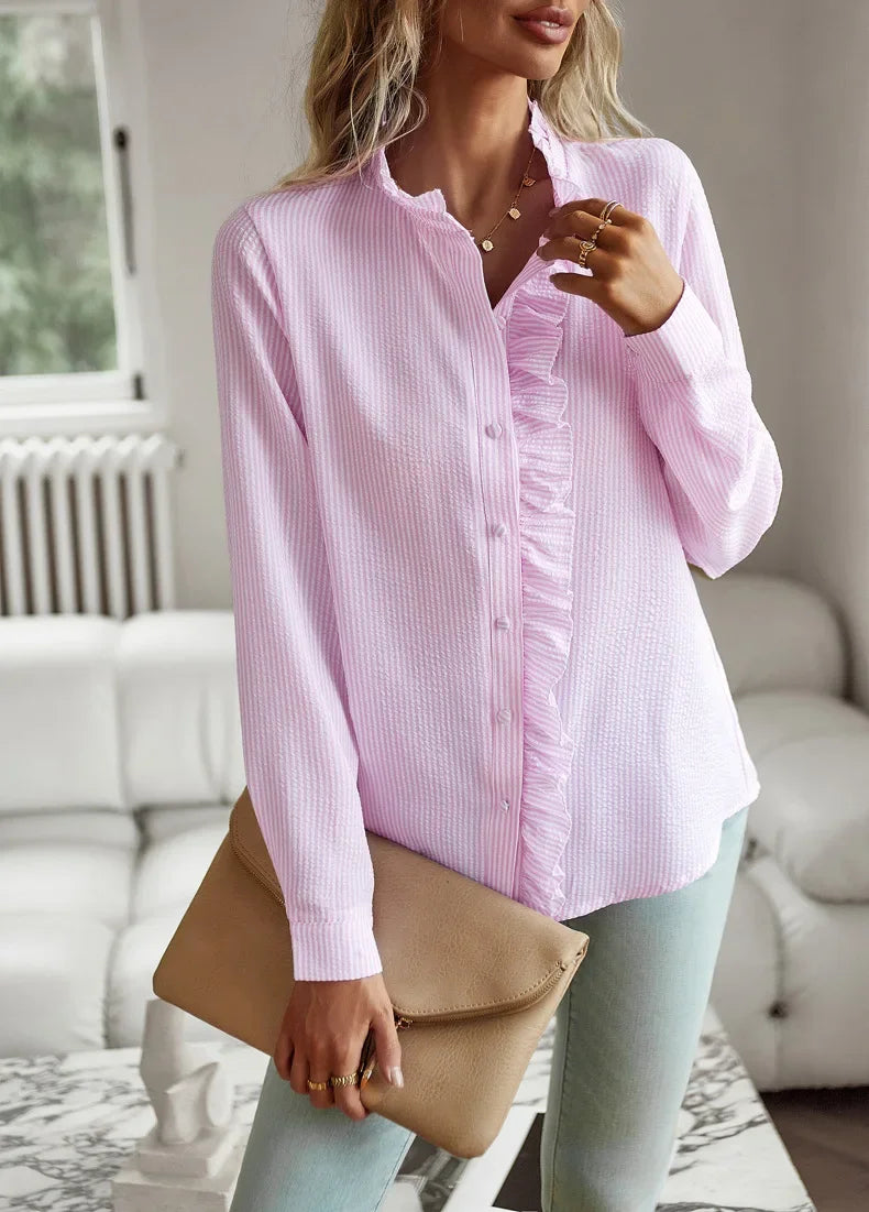 Long Sleeve Blouse Shirt