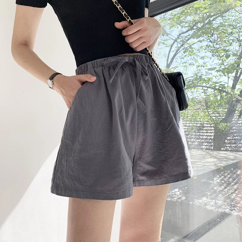 Leyla Linen Shorts