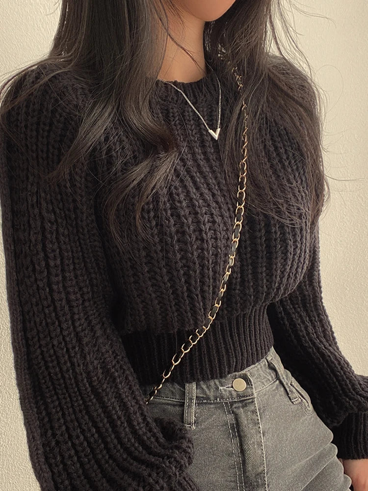 Lisa Loose Vintage knitwear Soft jumper