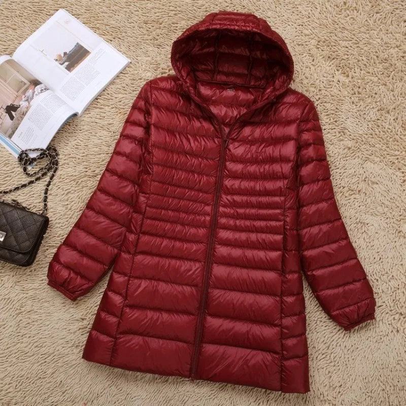 Polly Plus Size Hooded Puffer Jackets