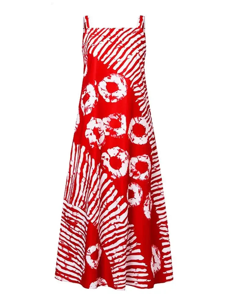 Becca Bohemian Printed Maxi Dress