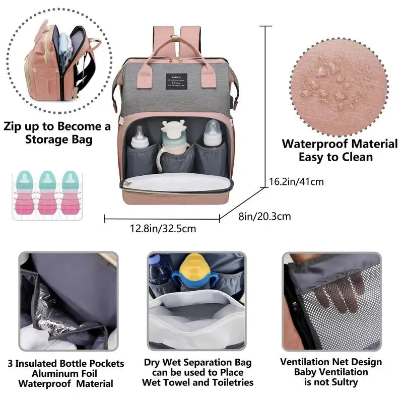 Multi-functional Baby Bag