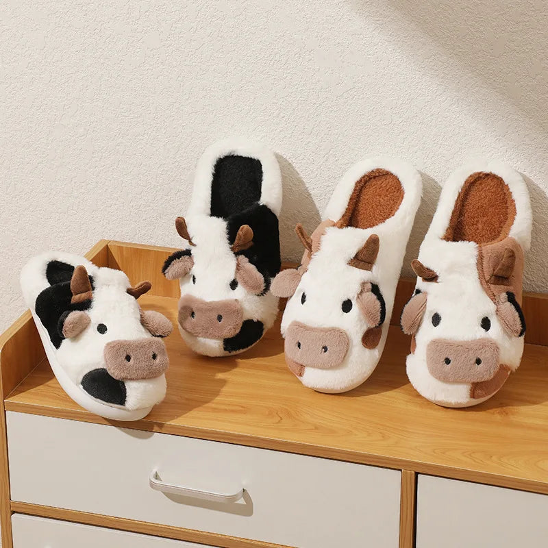 Cayley Cow slippers