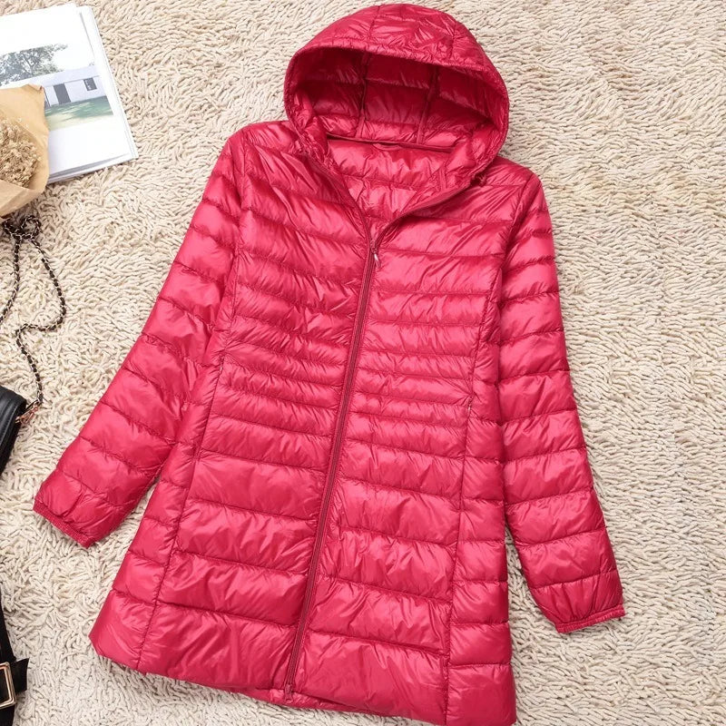 Polly Plus Size Hooded Puffer Jackets