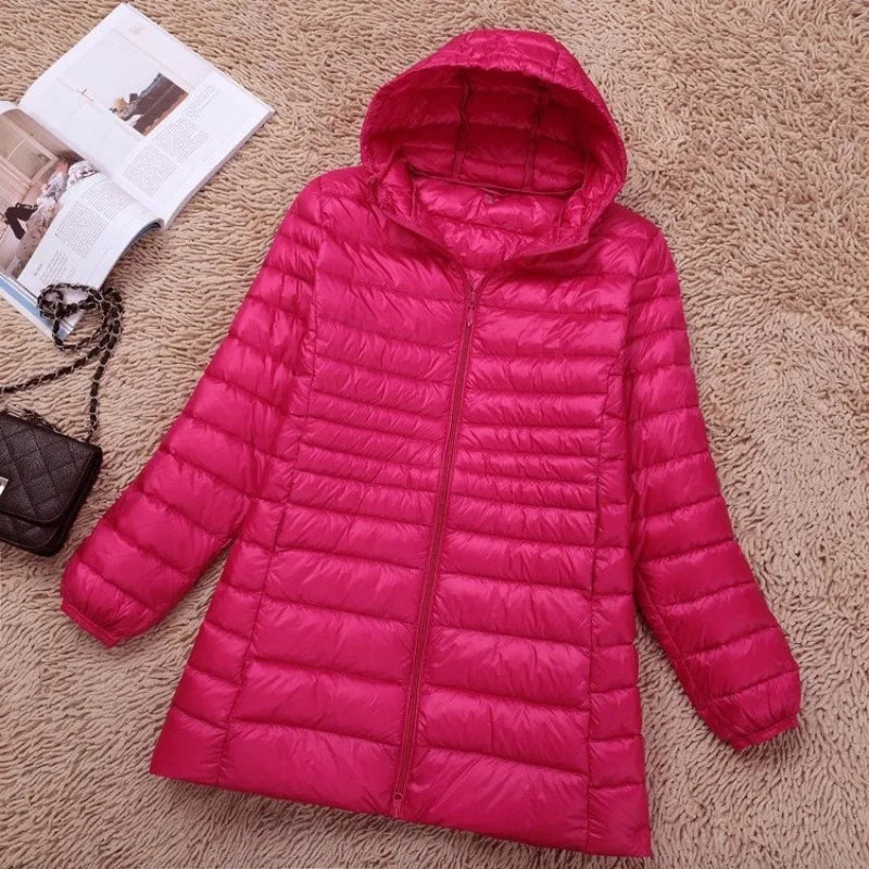 Polly Plus Size Hooded Puffer Jackets