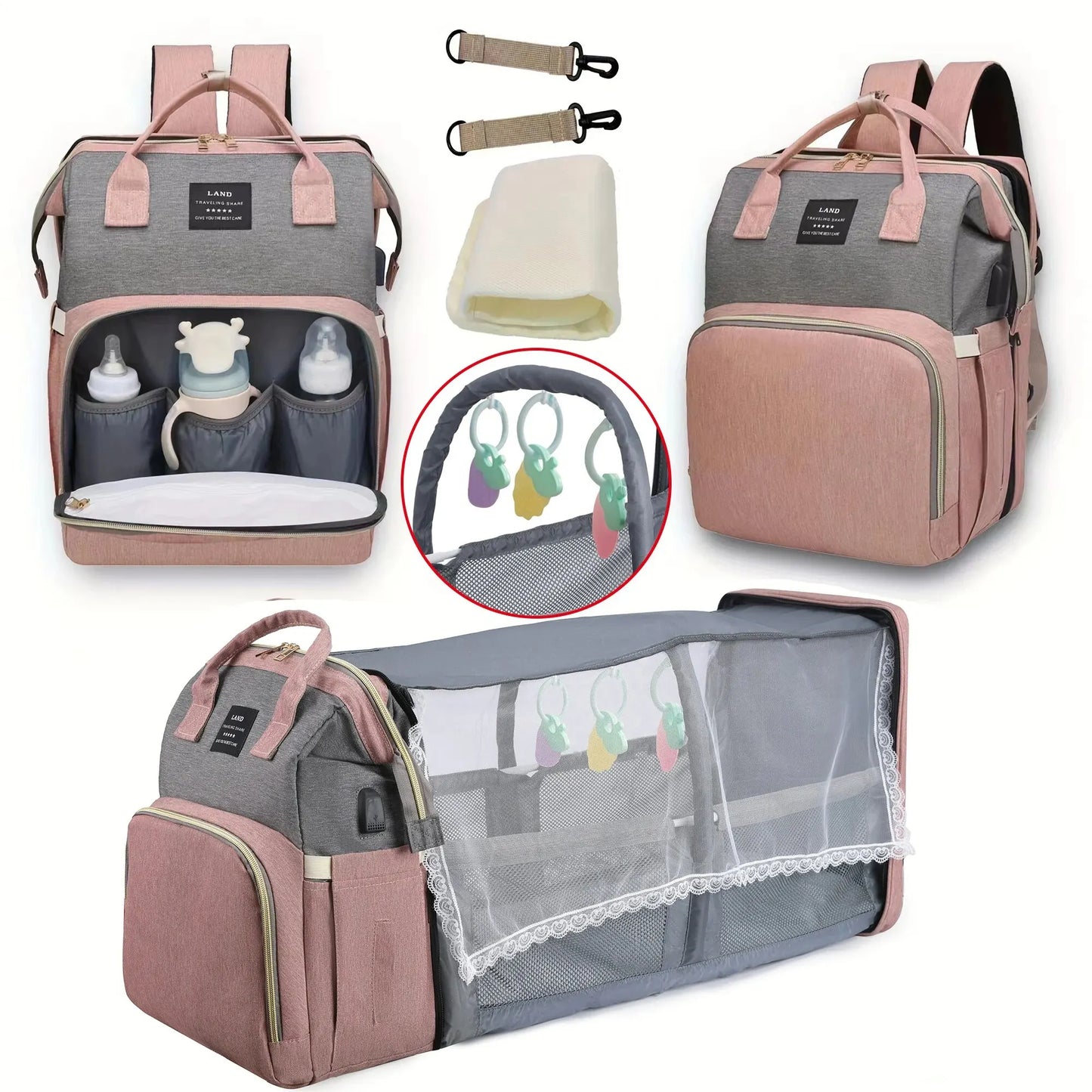 Multi-functional Baby Bag