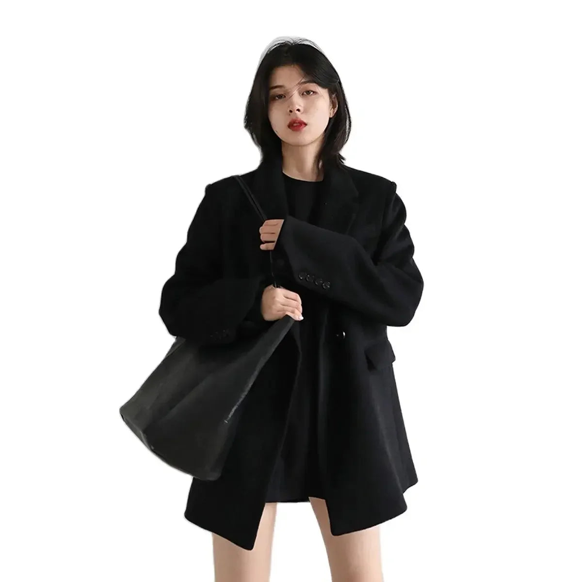 Daisy Thick Warm Overcoat Blazer