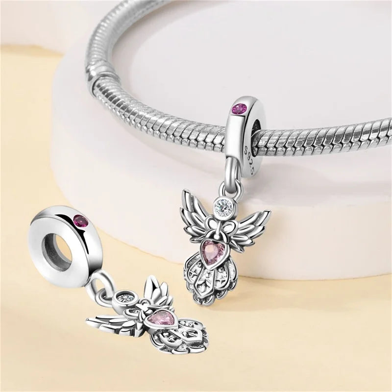 Cayley Charms and Bracelet 925 Silver