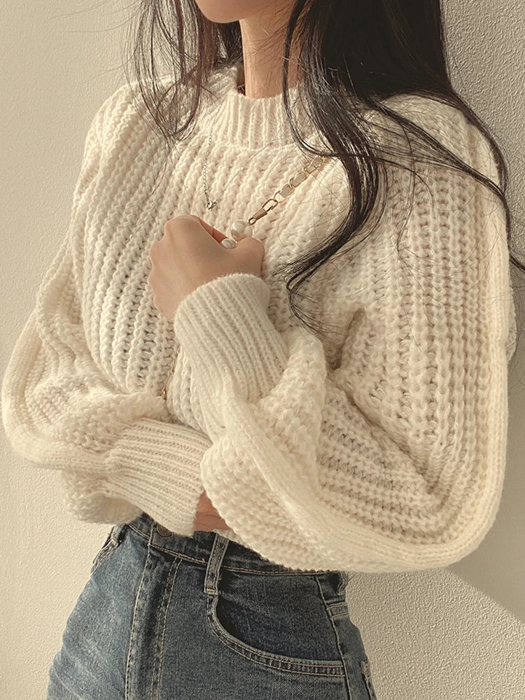 Lisa Loose Vintage knitwear Soft jumper