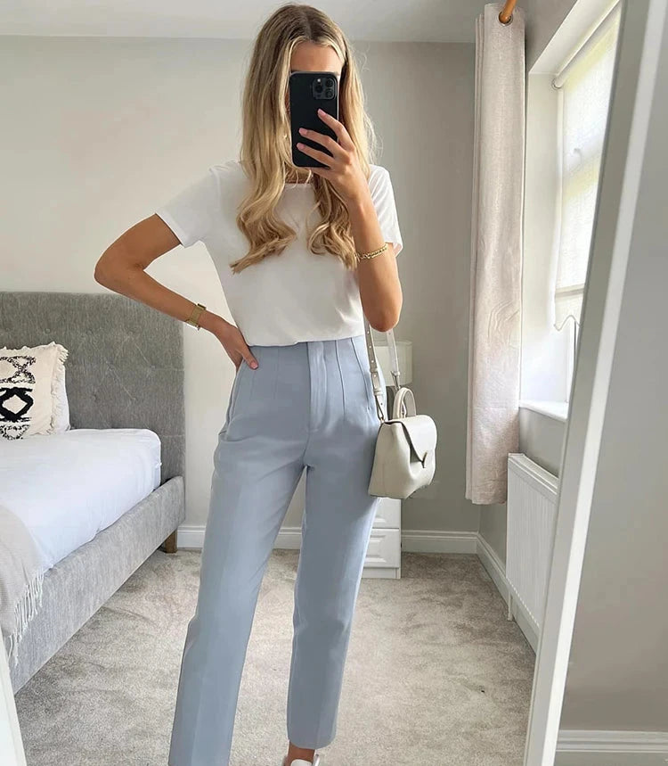 Veronica Vintage High Waist Trousers