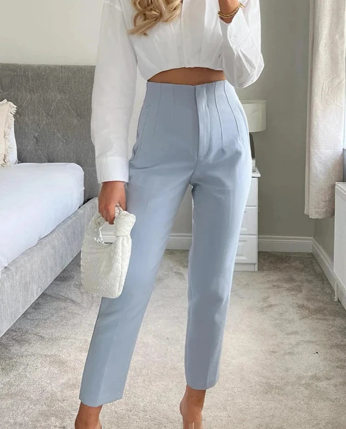 Veronica Vintage High Waist Trousers