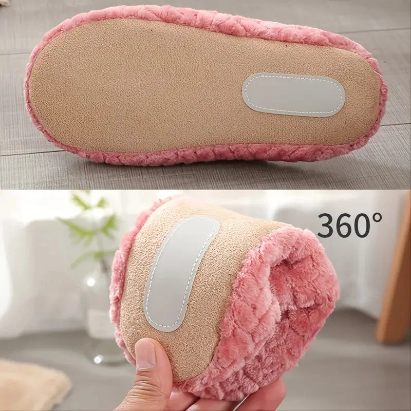 Faye Fluffy Slip on Slippers