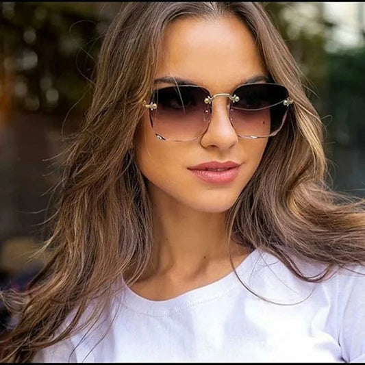 Riley Rimless Sunglasses