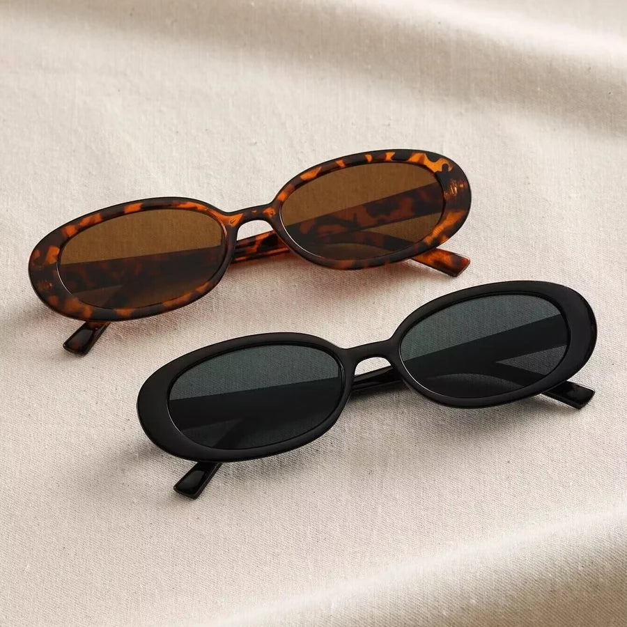 Vicky Vintage Oval  Sunglasses