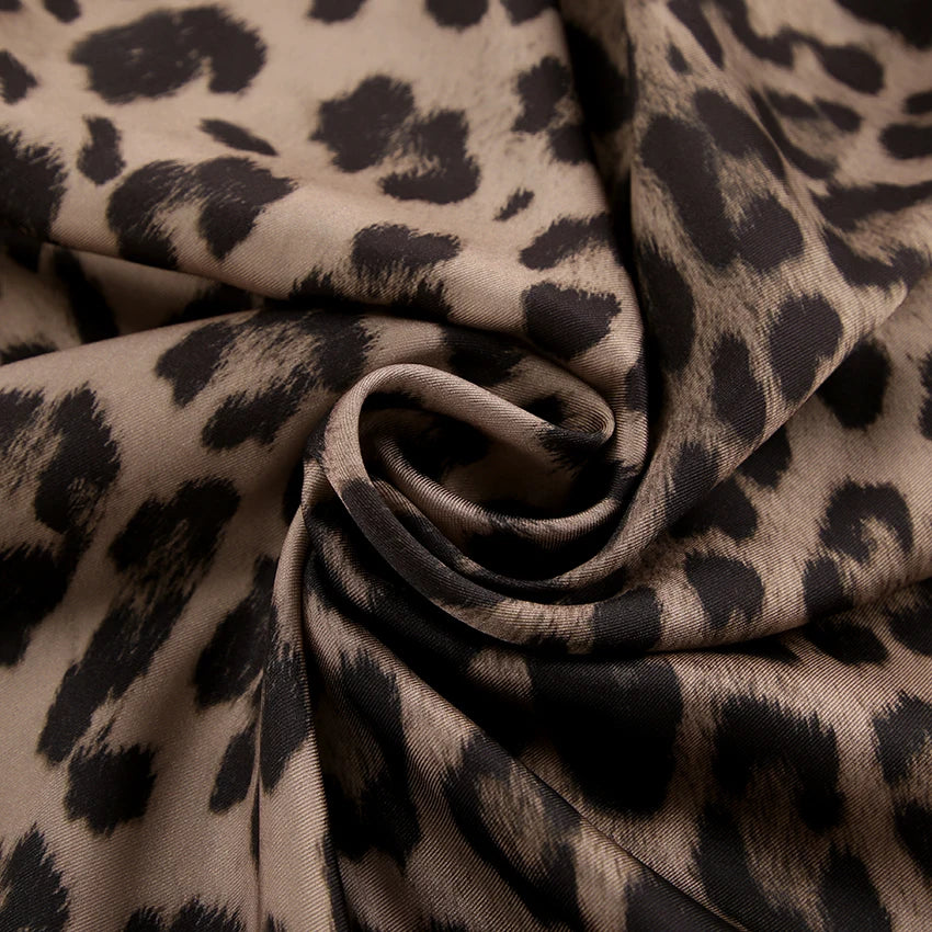 Libby Leopard Print Trumpet Skirts