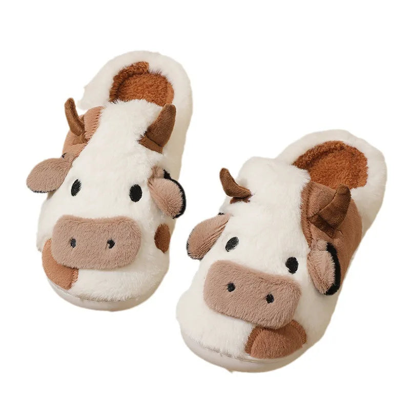 Cayley Cow slippers