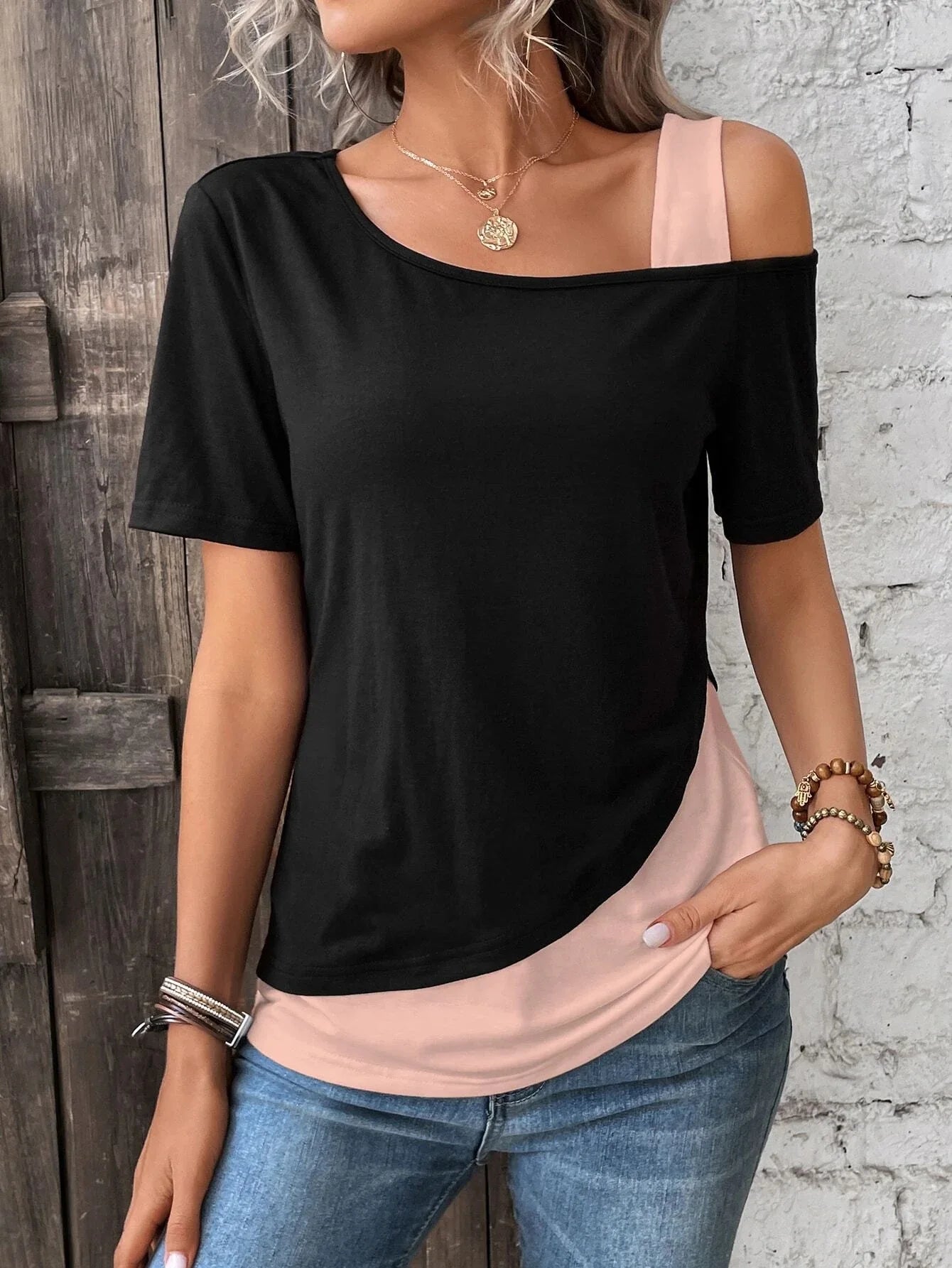 Belle Off Shoulder T-Shirt