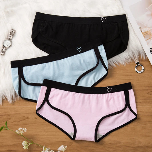 Laura Low-Rise Underwear  3Pcs