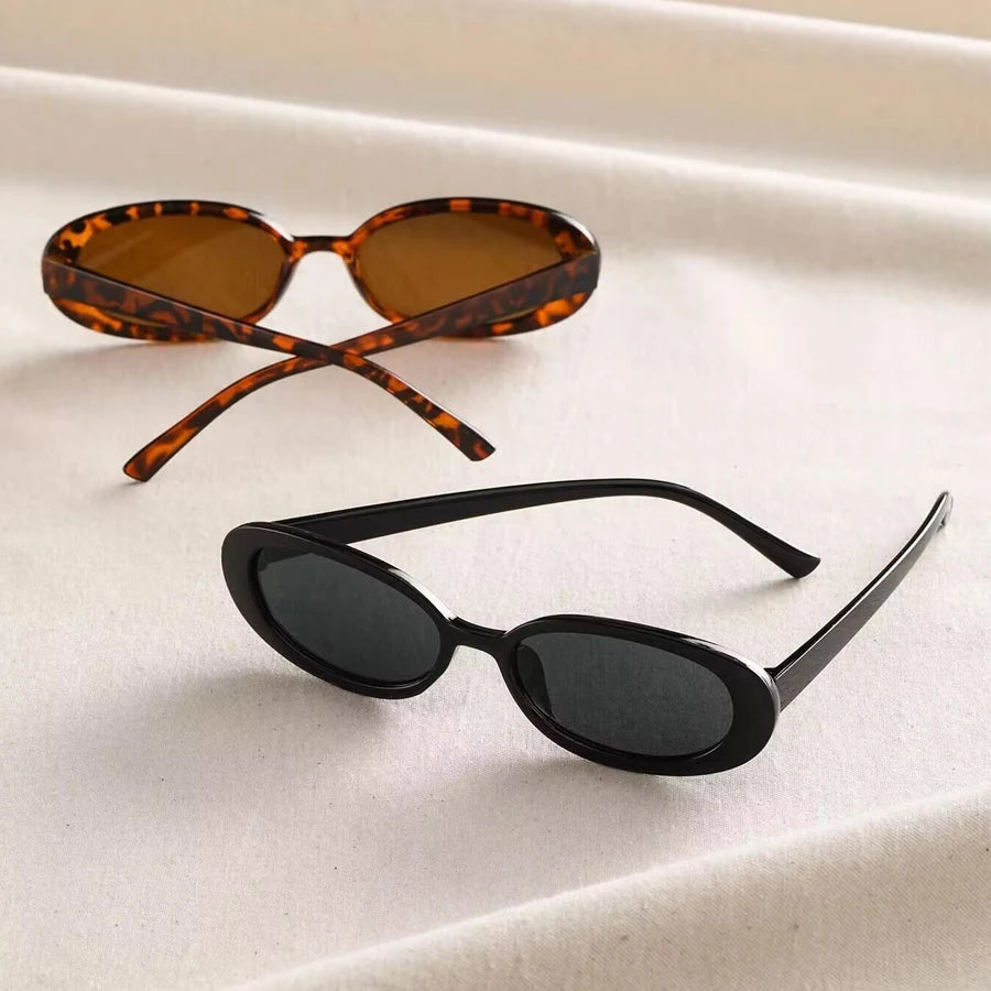 Vicky Vintage Oval  Sunglasses