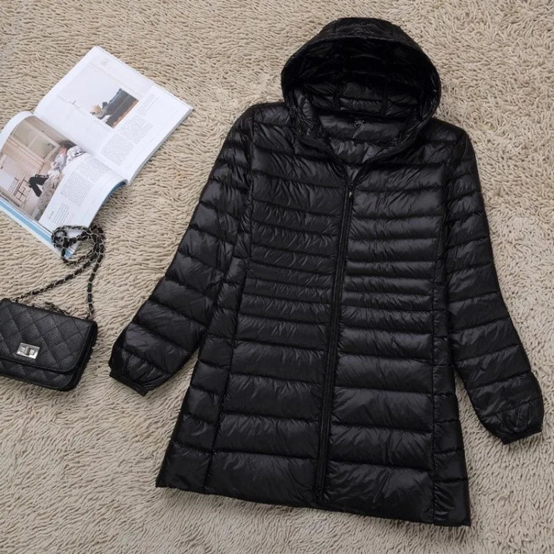 Polly Plus Size Hooded Puffer Jackets