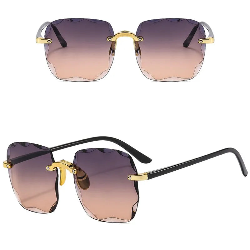 Riley Rimless Sunglasses