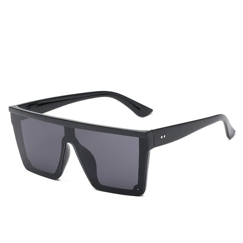 Oversized Flat Top Sunglasses