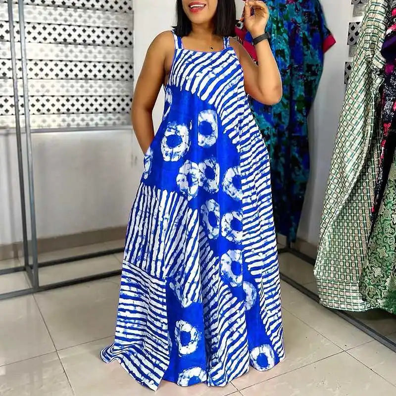 Becca Bohemian Printed Maxi Dress