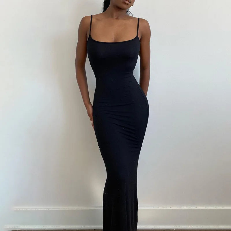 Suzie Sleeveless Backless Maxi Dress