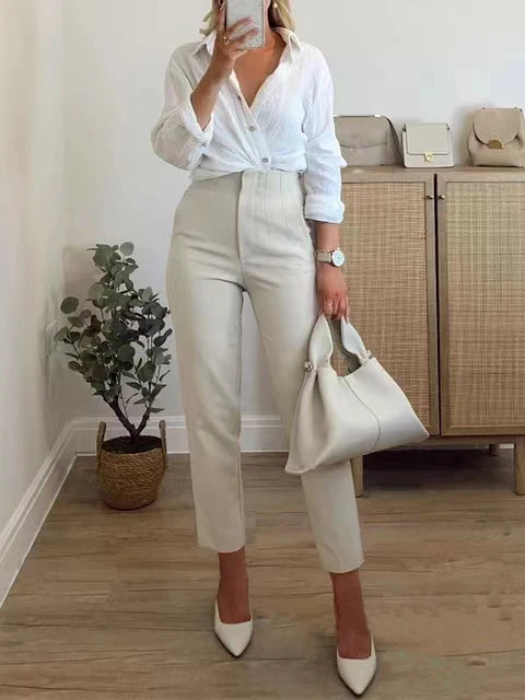 Veronica Vintage High Waist Trousers