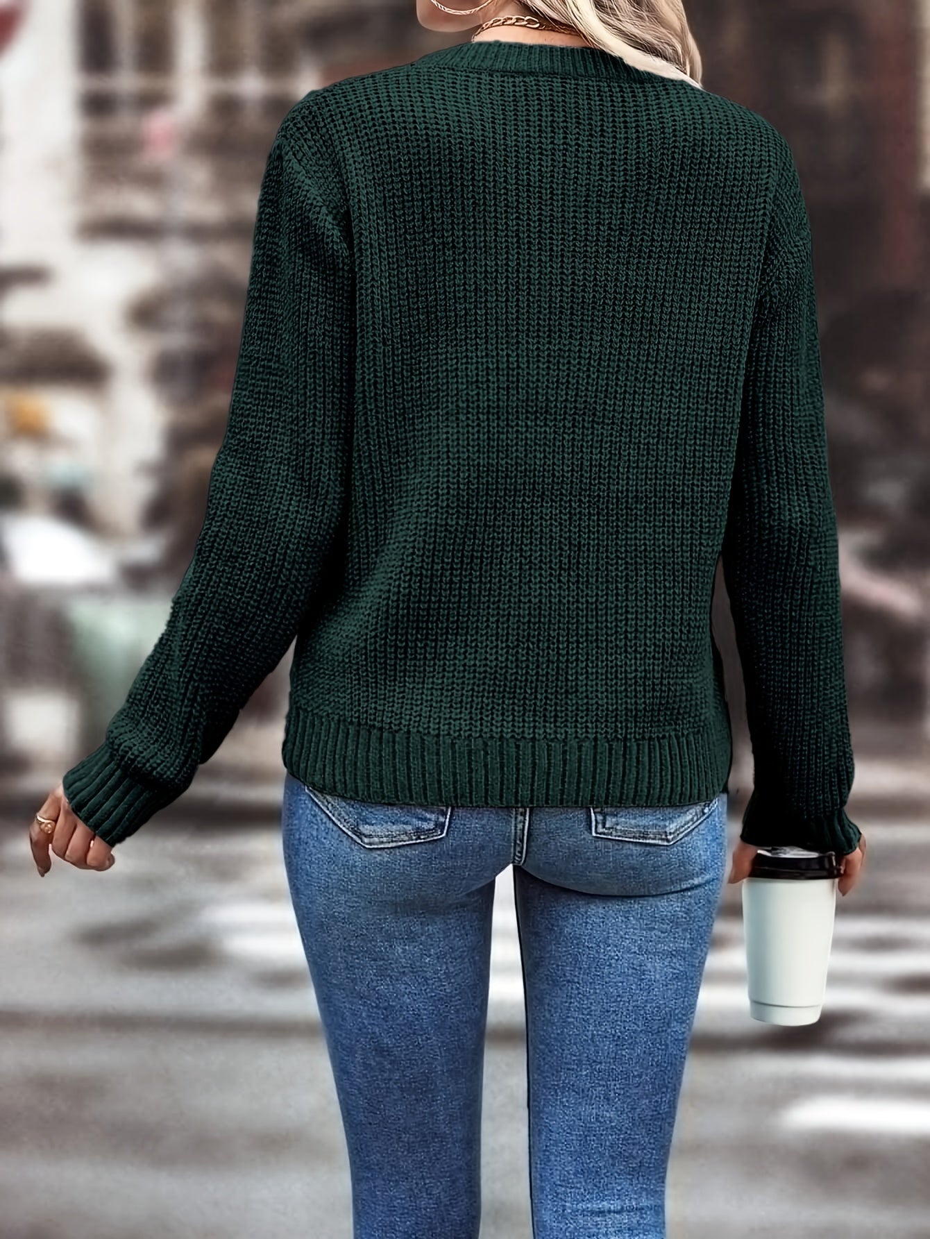 Kelly Knit Crew Neck Sweater